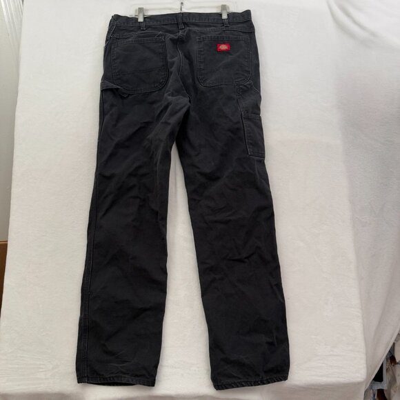 Dickies Carpenter Pants Mens 36x34 (34x33) Black Utility Workwear Gorpcore - Picture 1 of 11